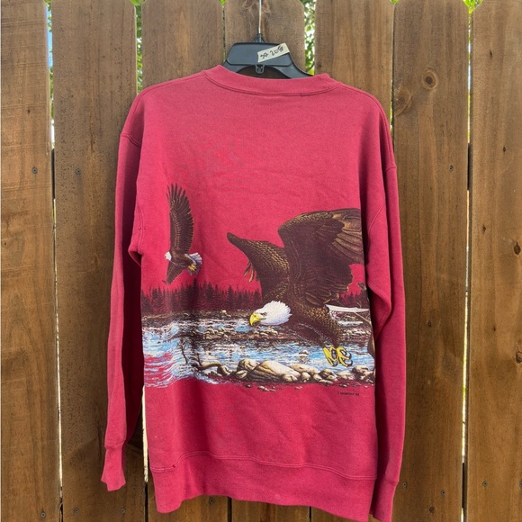 1990s Vintage Alaska Beautiful Sweatshirt size L by Signal Sports. - Picture 2 of 9